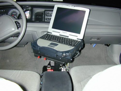 police_computer In 2013, police in Alabama will be able to verify if an insurance policy is valid.