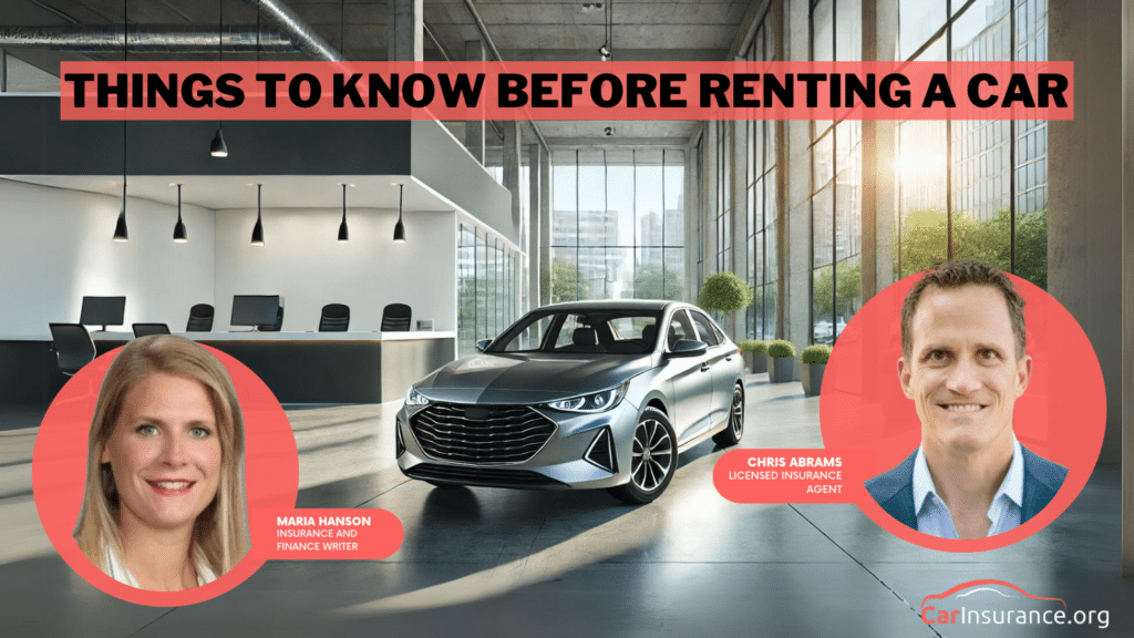 things to know before renting a car