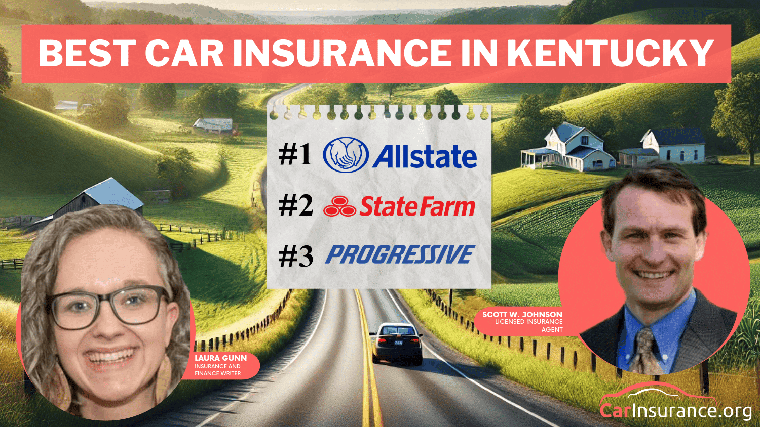 Allstate, State Farm and Progressive: Best Car Insurance in Kentucky