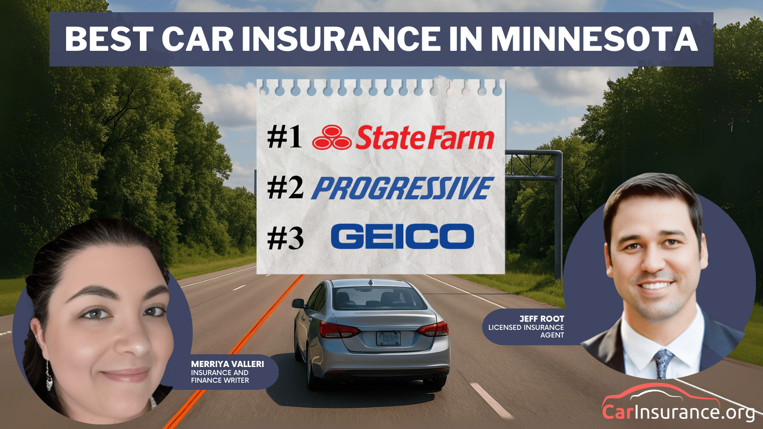 Best Car Insurance in Minnesota: State Farm, Progressive, Geico