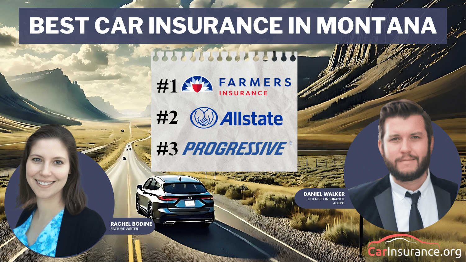 Best Car Insurance in Montana: Farmers, Allstate, and Progressive