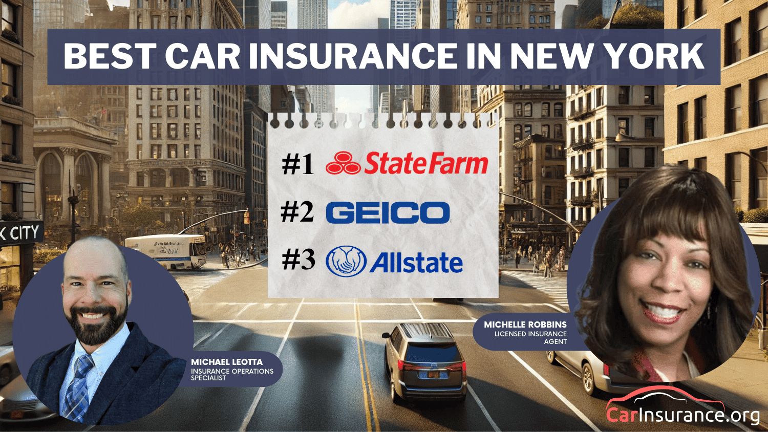 State Farm, Geico, and Allstate: Best Car Insurance in New York
