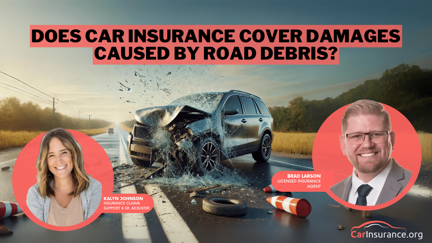 does car insurance cover damages caused by road debris