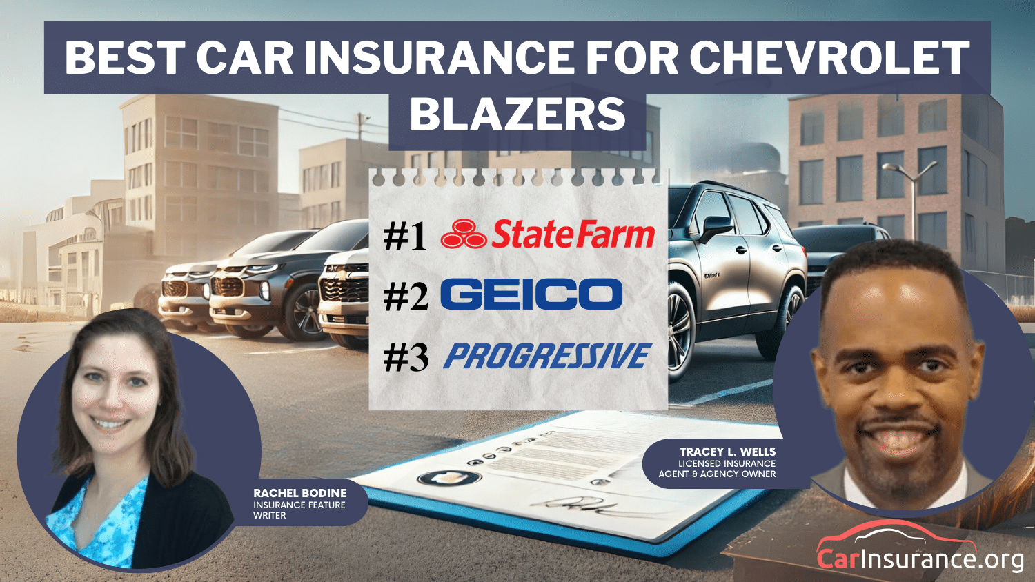 State Farm, Geico, and Progressive: Best car insurance for Chevrolet Blazers