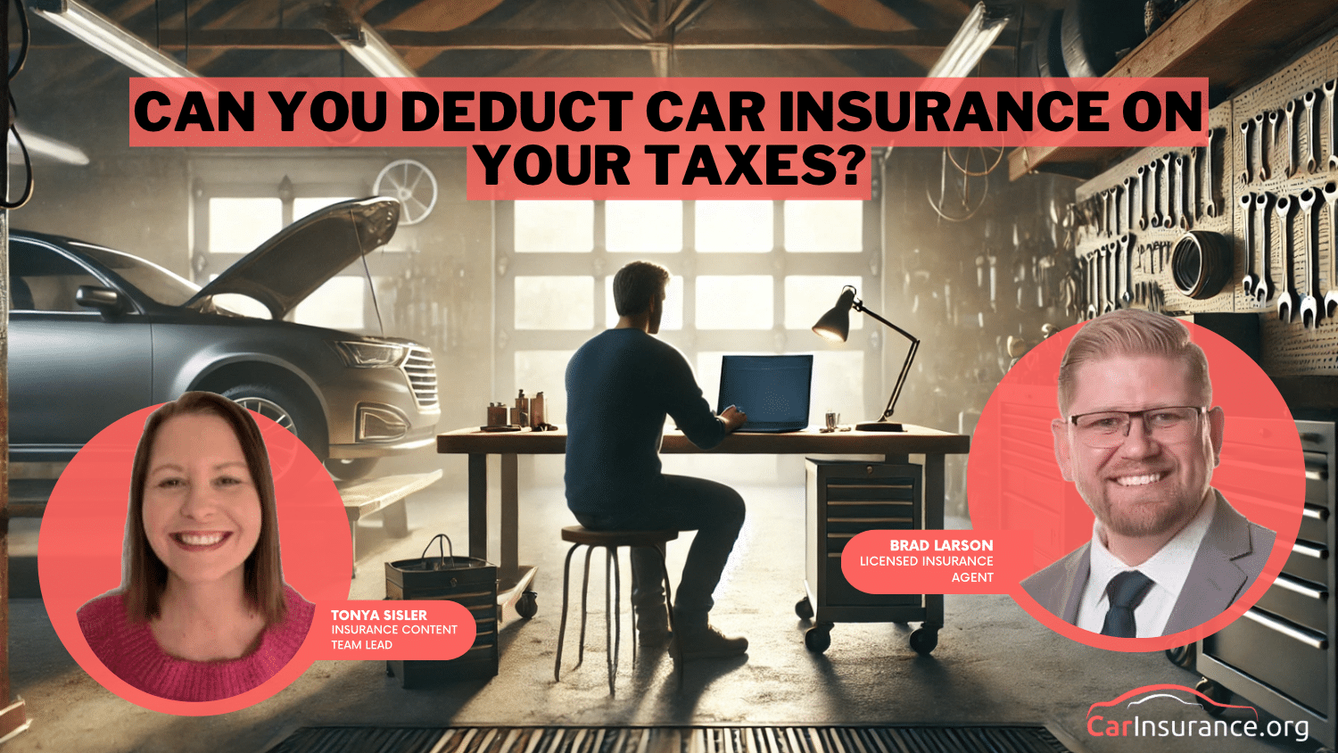 Can you deduct car insurance on your taxes?
