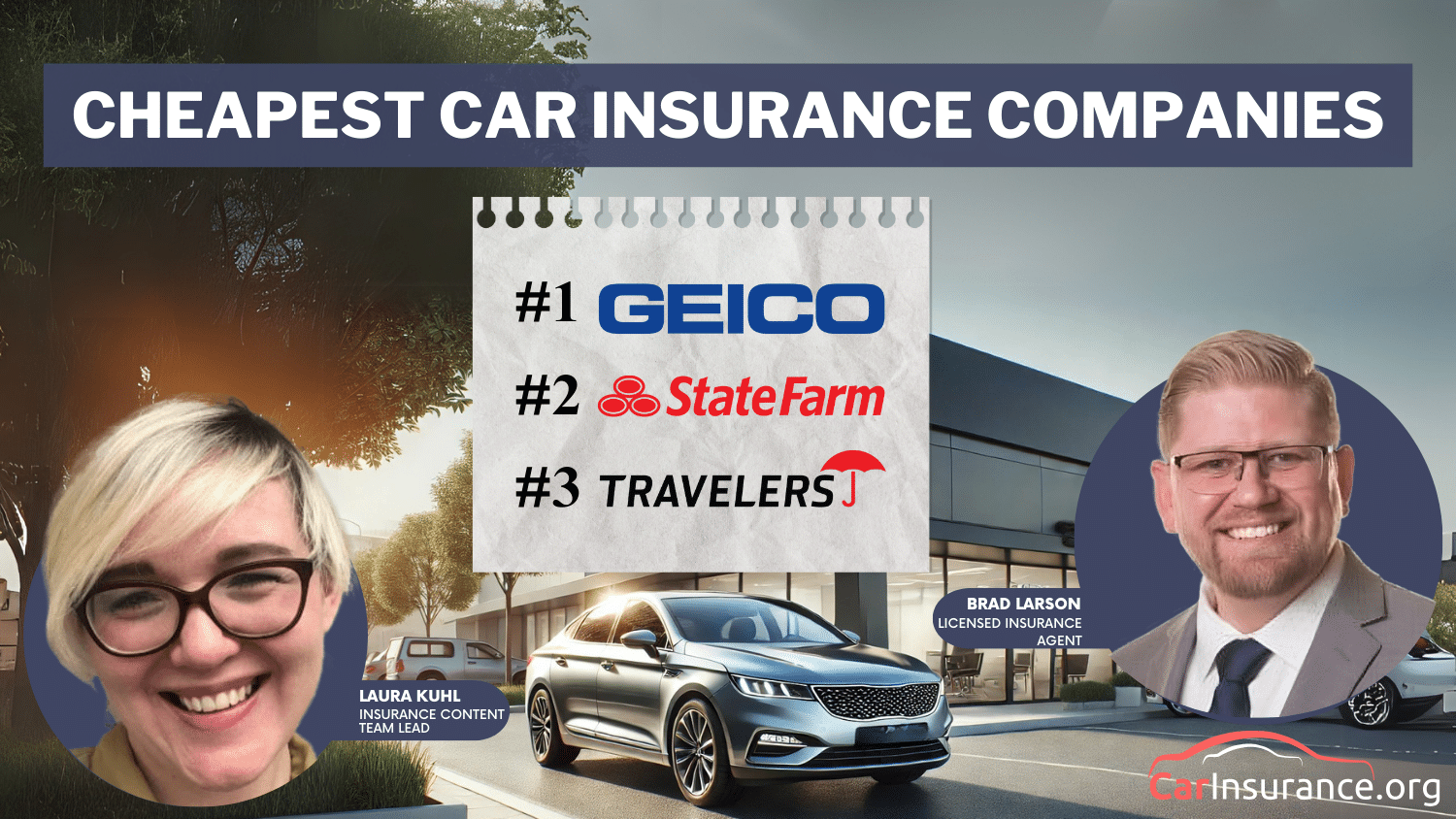 Cheapest Car Insurance Companies: Geico, State Farm, and Travelers