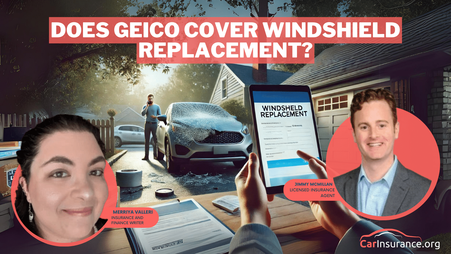 Does Geico cover windshield replacement?