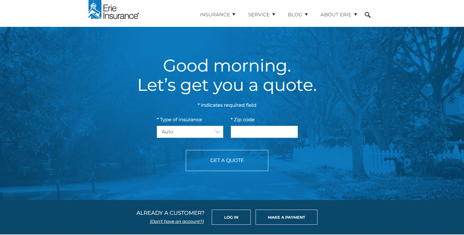 Erir homepage: cheap Honda CR-V car insurance 