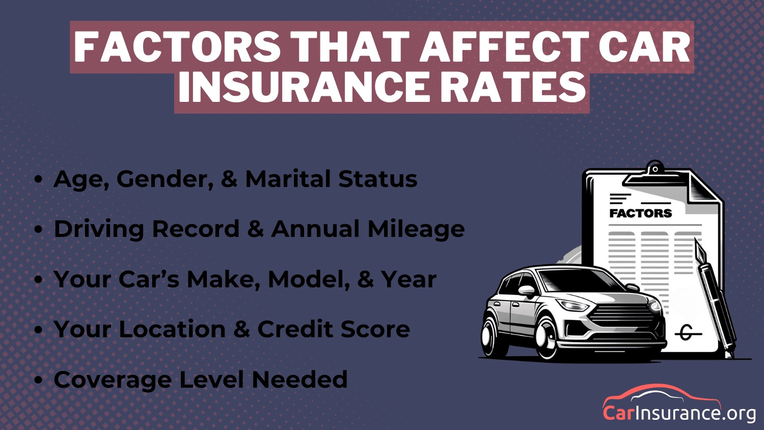 Mercury Car Insurance Review: Factors That Affect Car Insurance Rates