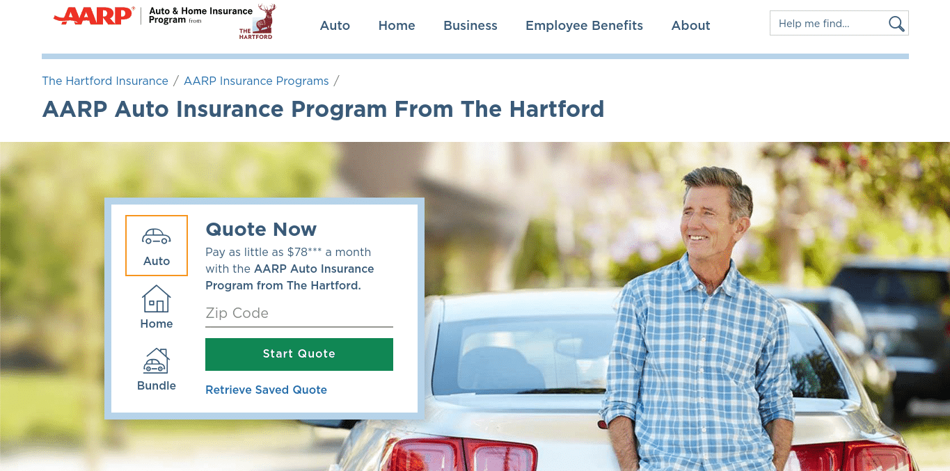 The Hartford Car Insurance Review: The Hartford AARP Auto Insurance Program