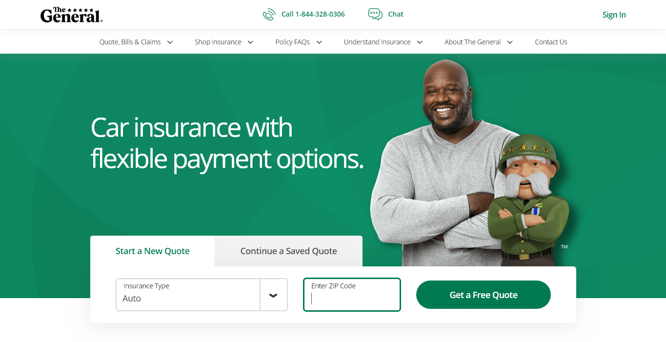 The General car insurance review: The General Homepage