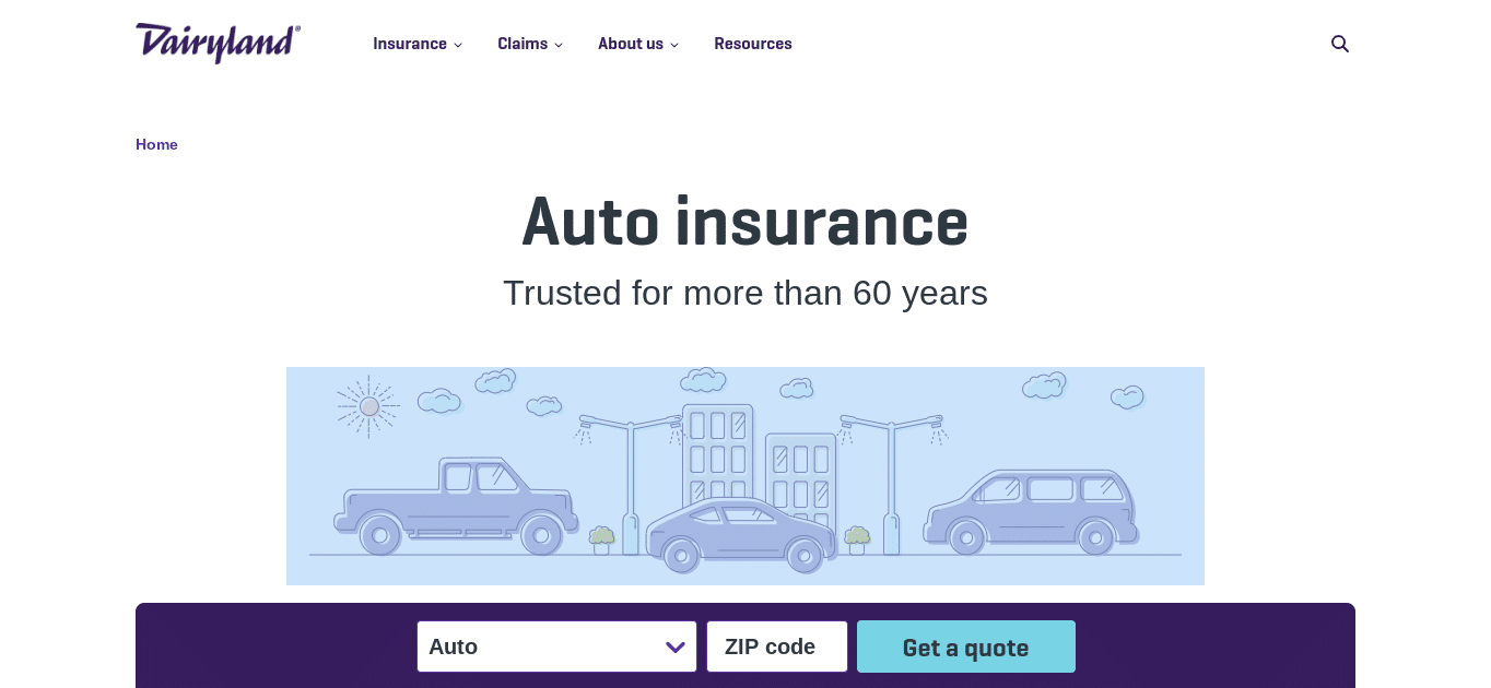 dairyland car insurance review: dairyland insurance website