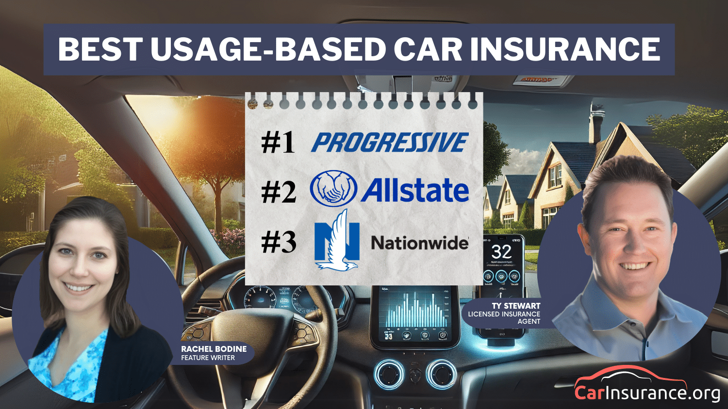 Progressive, Allstate and Nationwide: Best Usage-Based Car Insurance